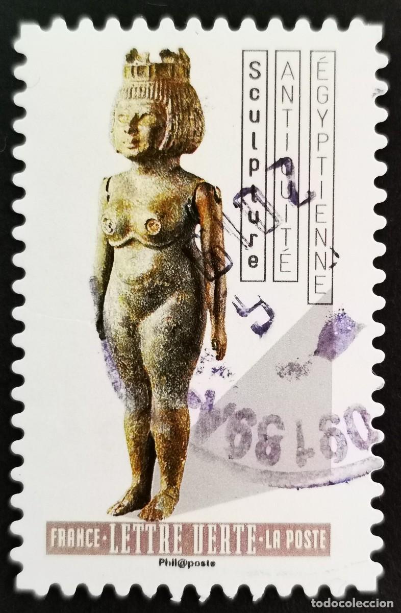 Sellos: Sello Francia 2019,Desnudo femenino: Estatua del antiguo Egipto, Sin Valor Facial Michel: FR 7289