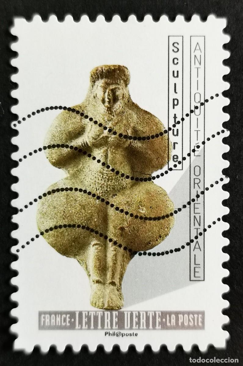 Sellos: Sello Francia 2019,Desnudo femenino:Figura neol&iacute;tica de Venus, Sin Valor Facial Michel: FR 7297