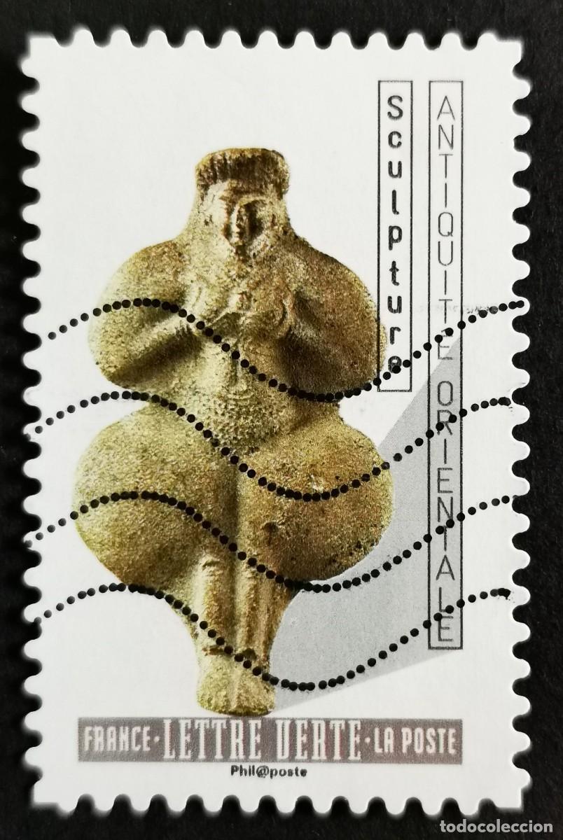 Sellos: Sello Francia 2019,Desnudo femenino:Figura neol&iacute;tica de Venus, Sin Valor Facial Michel: FR 7297
