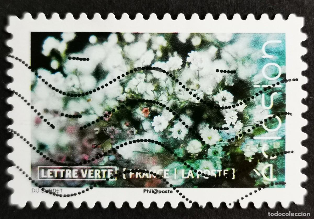 Sellos: Sello Francia 2019,Flores en flor: Gypsophila paniculata, Sin Valor Facial Michel: FR 7316