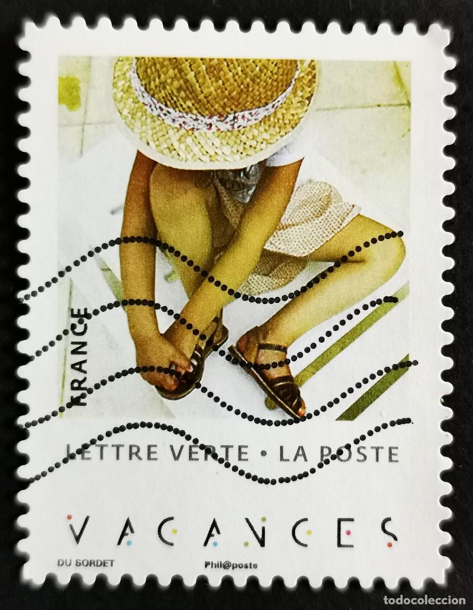 Sellos: Sello Francia 2019, Fotograf&iacute;as de vacaciones, Sin Valor Facial Michel: FR 7368