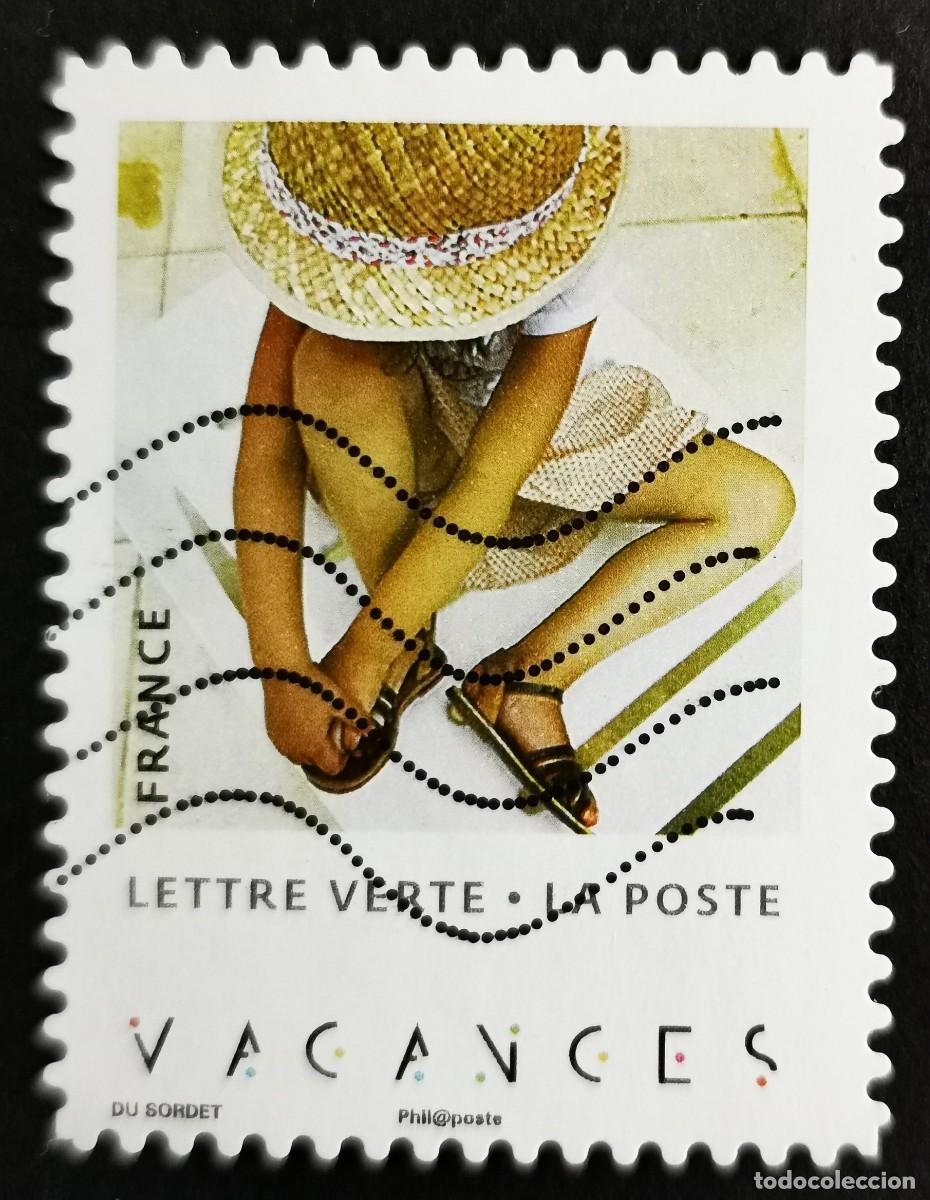 Sellos: Sello Francia 2019, Fotograf&iacute;as de vacaciones, Sin Valor Facial Michel: FR 7368