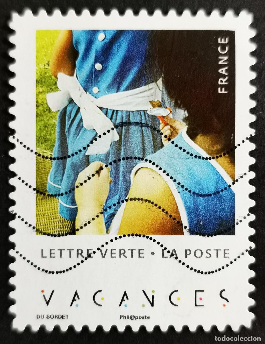 Sellos: Sello Francia 2019, Fotograf&iacute;as de vacaciones, Sin Valor Facial Michel: FR 7369