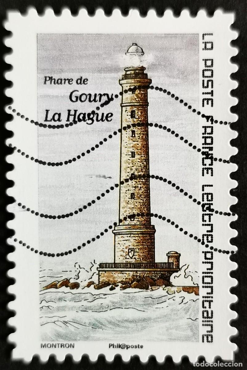 Sellos: Sello Francia 2019, Faro de Goury La Hague, Sin Valor Facial Michel: FR 7376