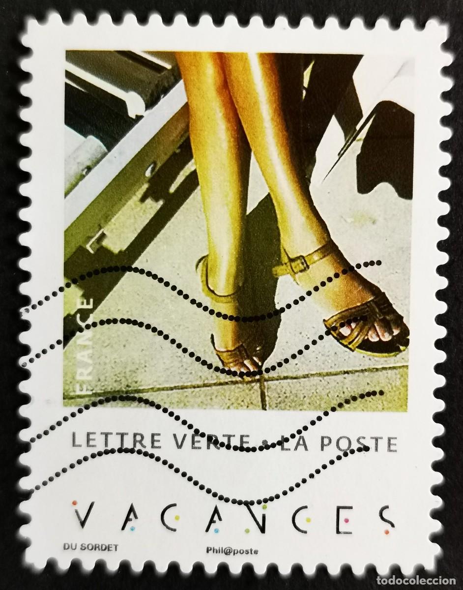 Sellos: Sello Francia 2019,Fotograf&iacute;as de vacaciones, Sin Valor Facial Michel: FR 7371