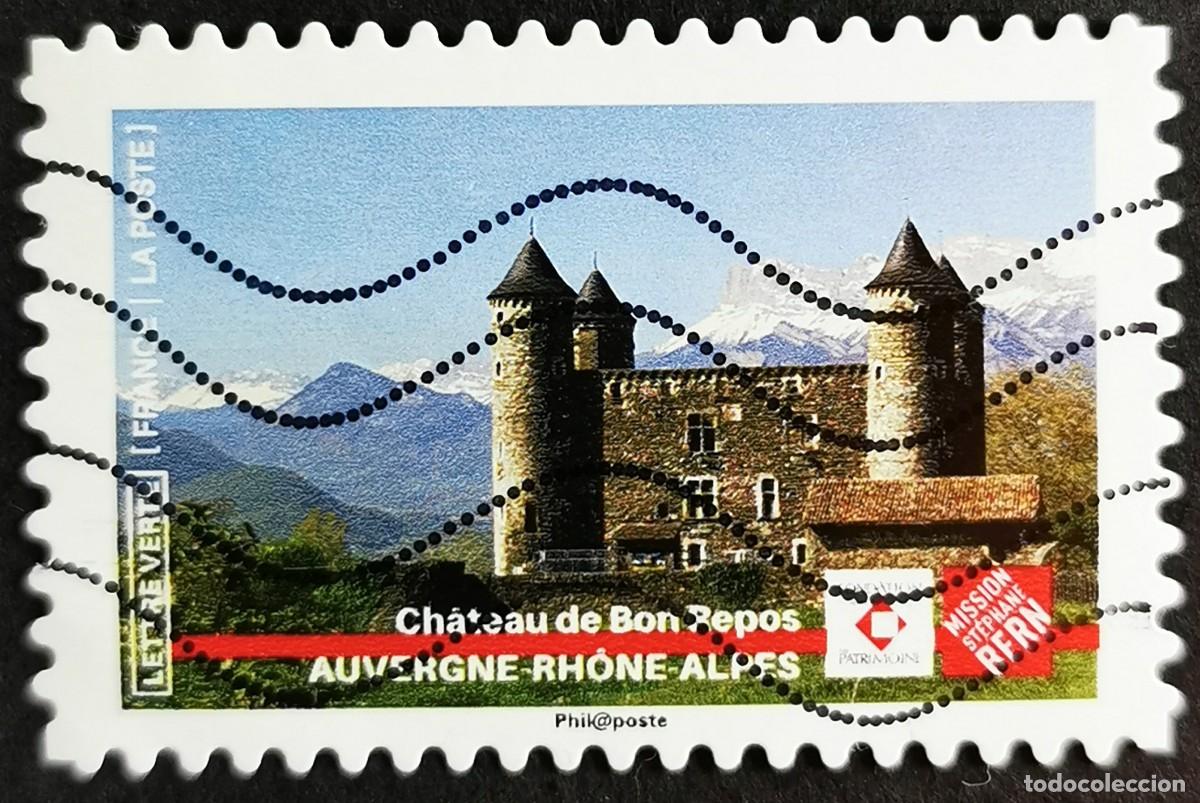 Sellos: Sello Francia 2019, Patrimonio cultural: Castillo Bon Repos, Sin Valor Facial Michel: FR 7392