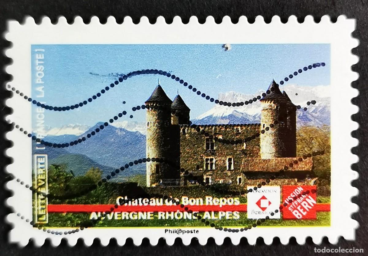 Sellos: Sello Francia 2019, Patrimonio cultural: Castillo Bon Repos, Sin Valor Facial Michel: FR 7392