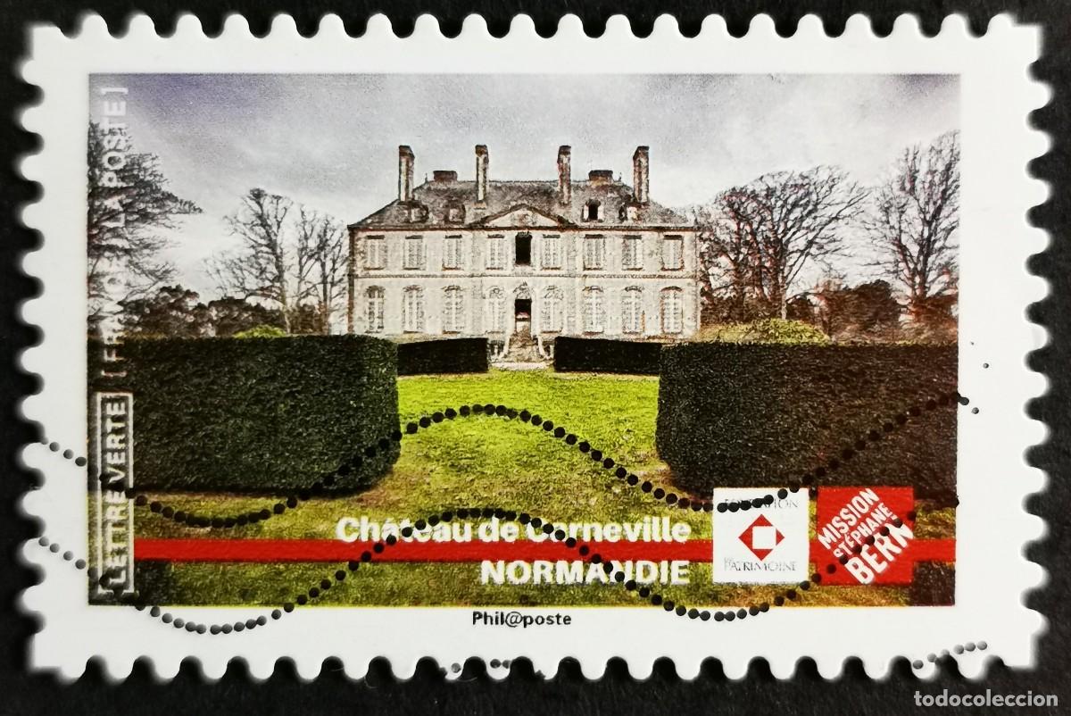 Sellos: Sello Francia 2019, Patrimonio cultural: Castillo de Carneville, Sin Valor Facial Michel: FR 7393
