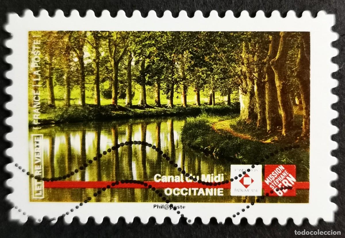 Sellos: Sello Francia 2019, Patrimonio cultural: Midi Canal, Sin Valor Facial Michel: FR 7394
