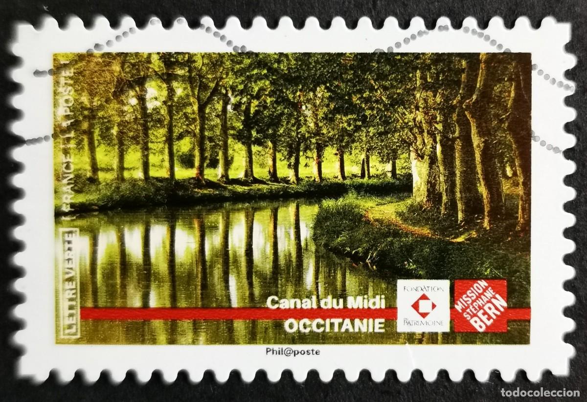 Sellos: Sello Francia 2019, Patrimonio cultural: Midi Canal, Sin Valor Facial Michel: FR 7394