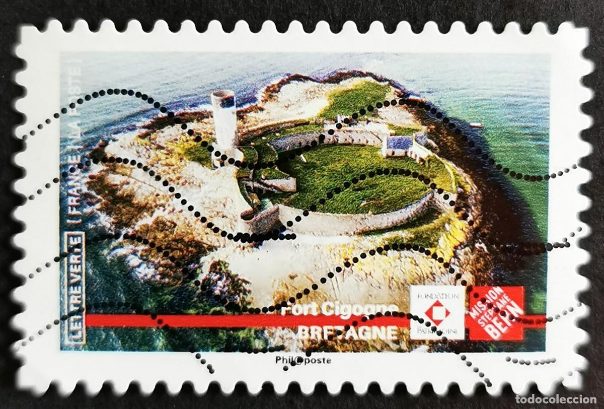 Sellos: Sello Francia 2019, Patrimonio cultural: Fuerte Cigogne, Sin Valor Facial Michel: FR 7396