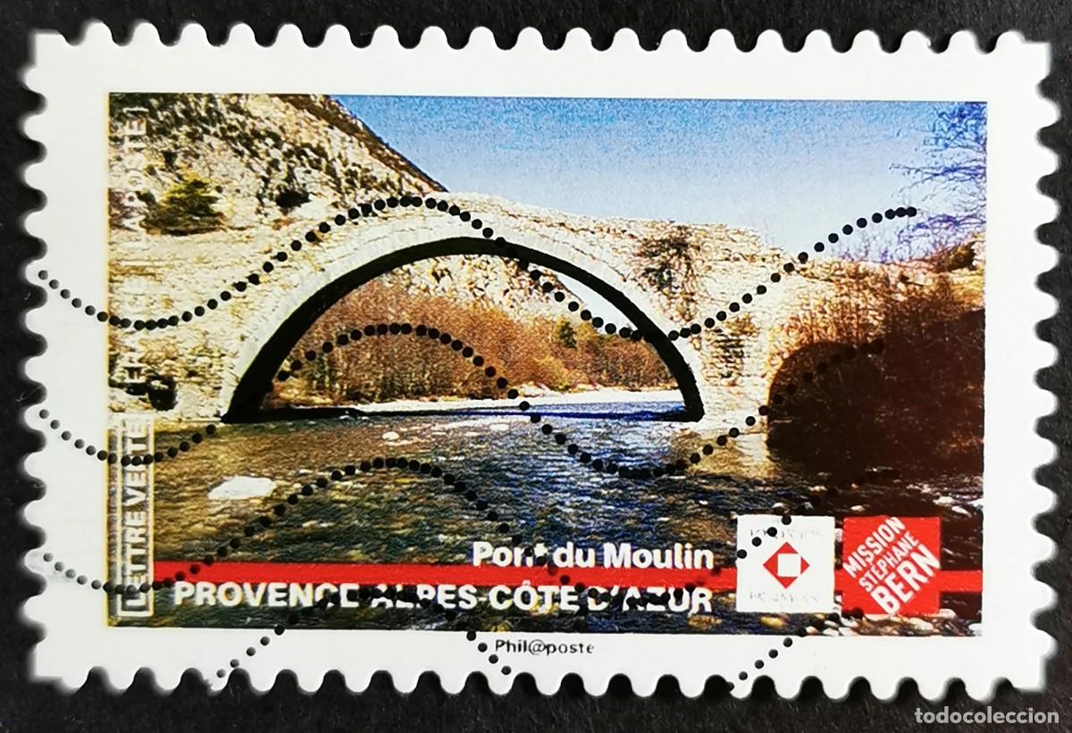 Sellos: Sello Francia 2019, Patrimonio cultural: Puente Moulin, Sin Valor Facial Michel: FR 7397