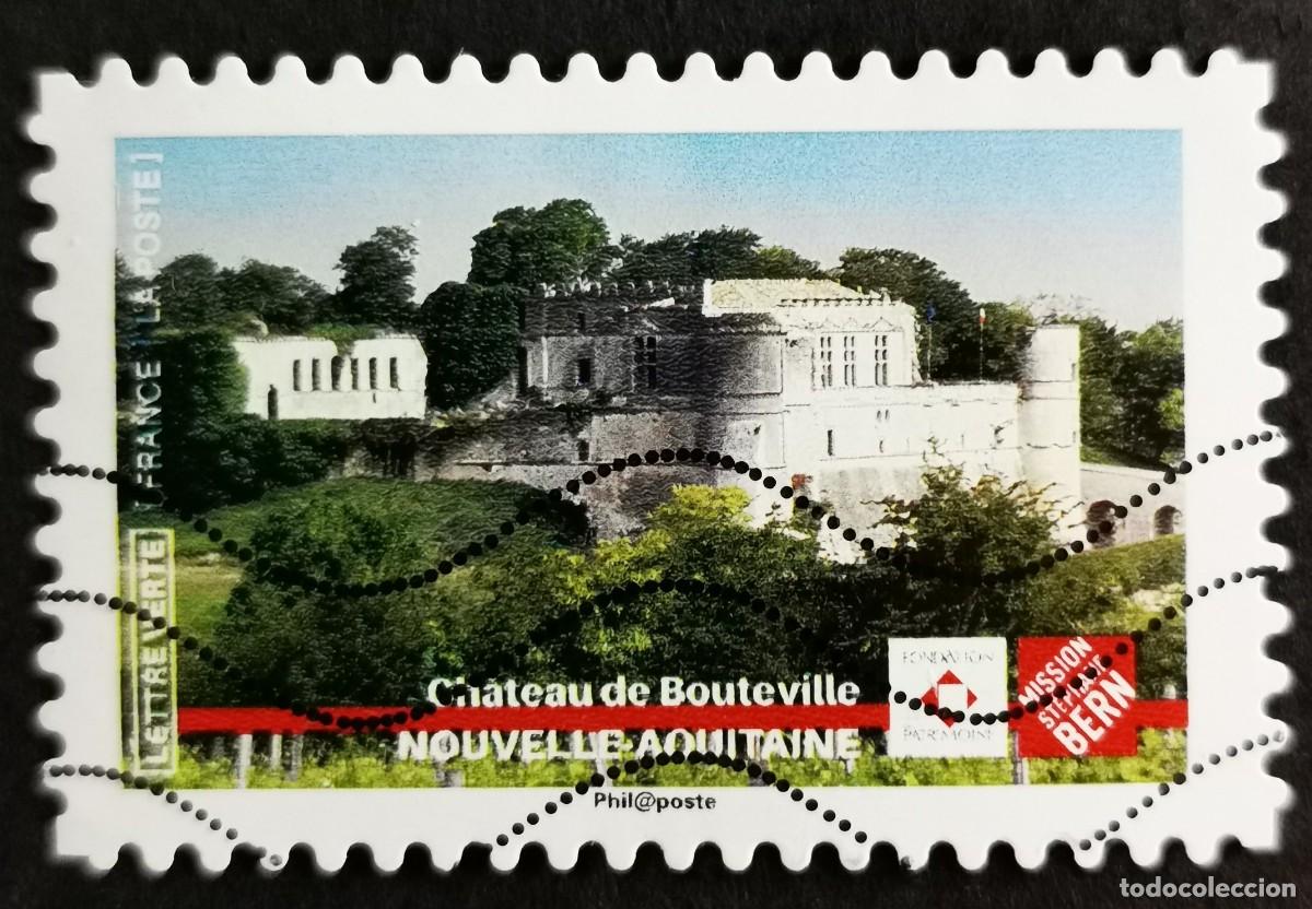 Sellos: Sello Francia 2019, Patrimonio cultural: Castillo de Bouteville, Sin Valor Facial Michel: FR 7400