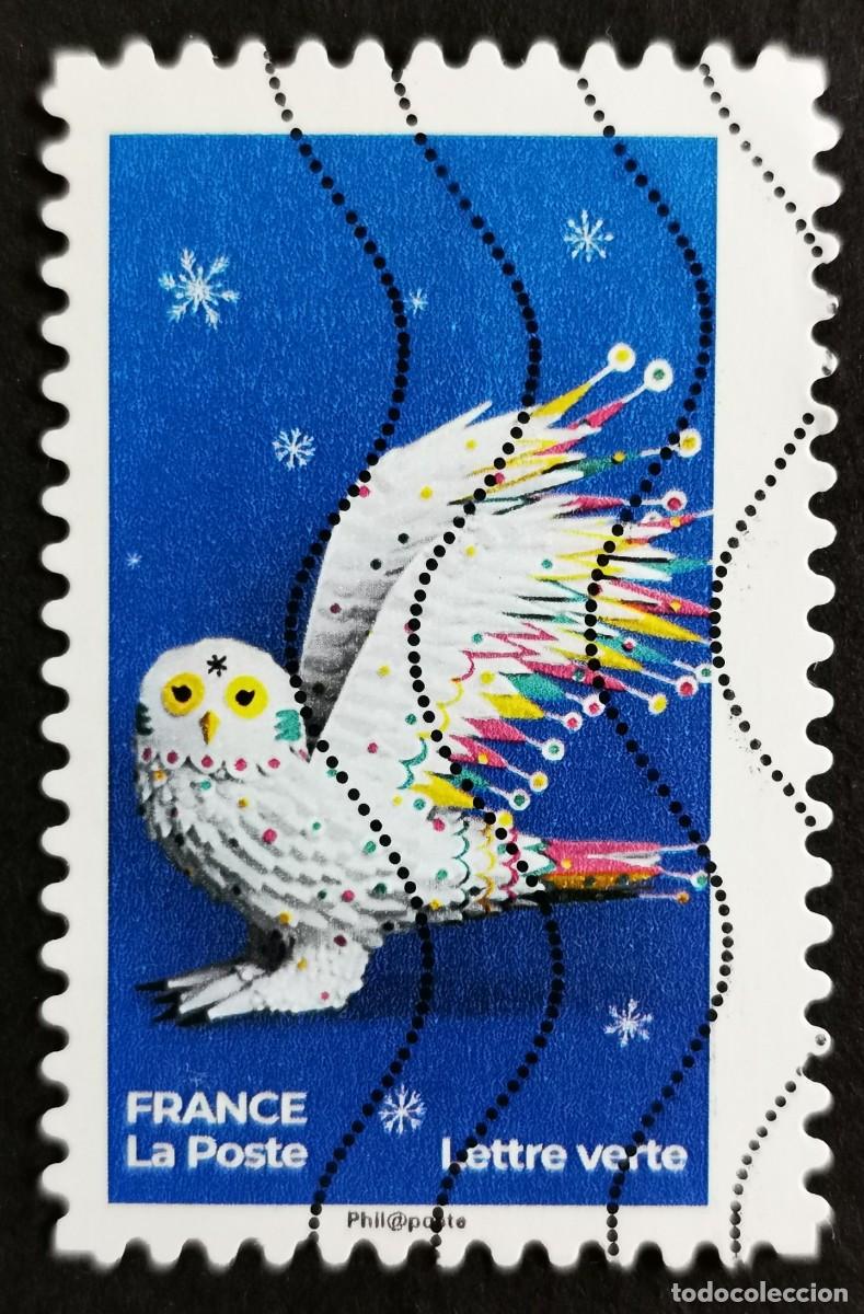 Sellos: Sello Francia 2019, Sellos navide&ntilde;os 2019 B&uacute;ho, Sin Valor Facial Michel: FR 7478
