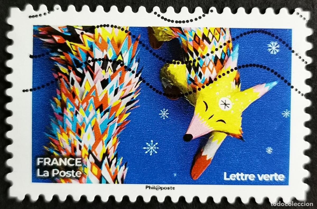 Sellos: Sello Francia 2019, Sellos navide&ntilde;os 2019 Zorro, Sin Valor Facial Michel: FR 7486