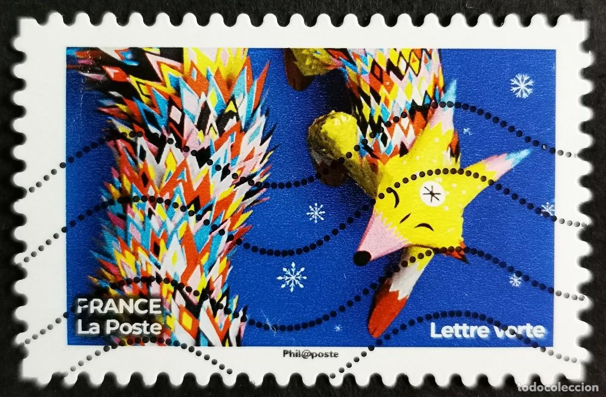 Sellos: Sello Francia 2019, Sellos navide&ntilde;os 2019 Zorro, Sin Valor Facial Michel: FR 7486