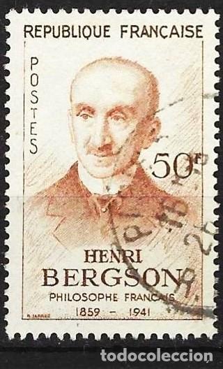 Sellos: Francia 1959 - Mi 1267 - YT 1225 - Henri Bergson