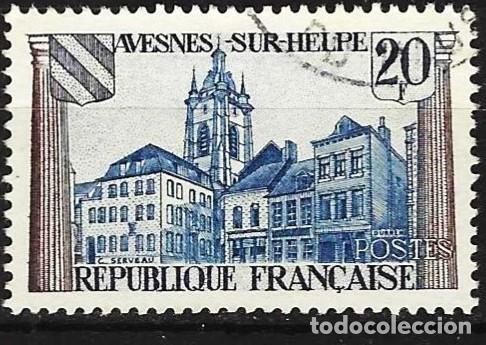Sellos: Francia 1959 - Mi 1268 - YT 1221 - Avesnes-sur-Helpe