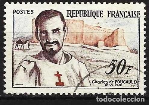 Sellos: Francia 1959 - Mi 1230 - YT 1191 - El explorador Charles de Foucauld