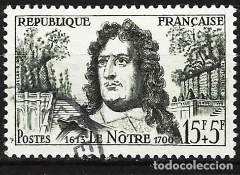 Sellos: Francia 1959 - Mi 1252 - YT 1208 - Andr&eacute; Le N&ocirc;tre