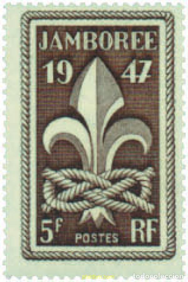 Stamps: 352580 HINGED FRANCIA 1947 JAMBOREE INTERNACIONAL