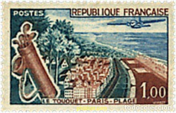 Sellos: 88226 MNH FRANCIA 1962 LE TOUQUET-PARIS-PLAGE