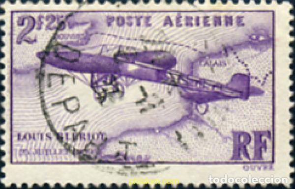 Selos: 355455 USED FRANCIA 1934 25 ANIVERSARIO DE LA TRAVESIA DEL CANAL DE LA MANCHA