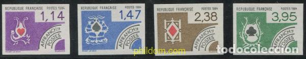 Sellos: 15974 MNH FRANCIA 1984 PALOS DE LA BARAJA