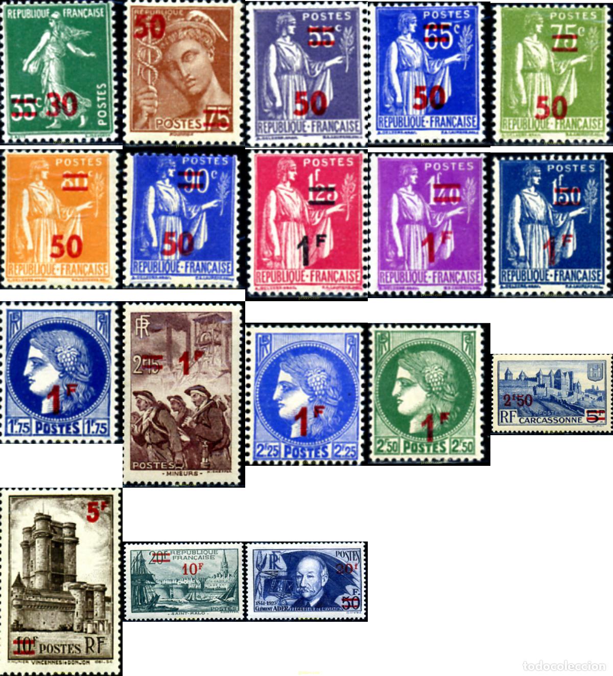 Sellos: 46482 MNH FRANCIA 1940 SEMBRADORA
