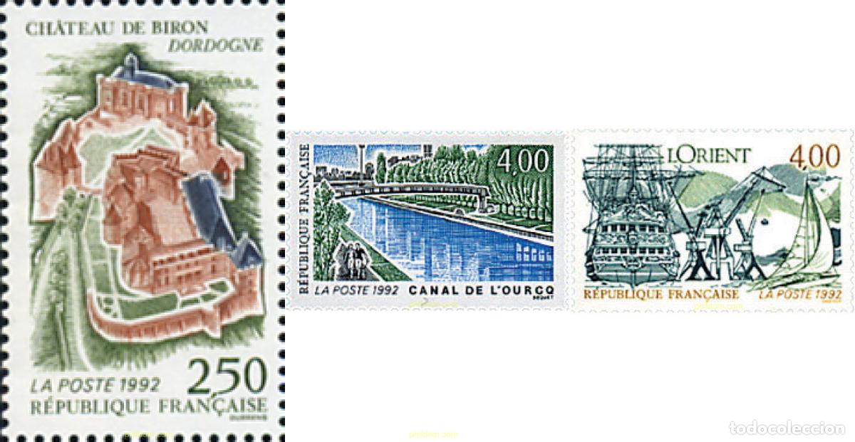Sellos: 65880 MNH FRANCIA 1992 TURISMO