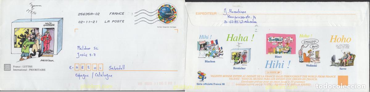 Sellos: 659211 MNH FRANCIA 1998 COPA DEL MUNDO DE FUTBOL. FRANCIA-98