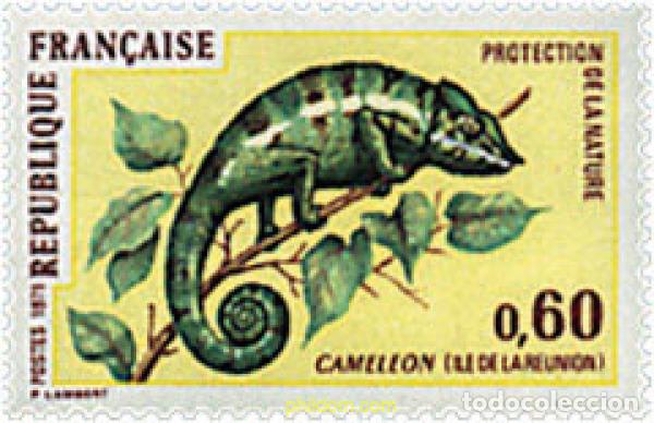Sellos: 353330 MNH FRANCIA 1971 PROTECCION DE LA NATURALEZA