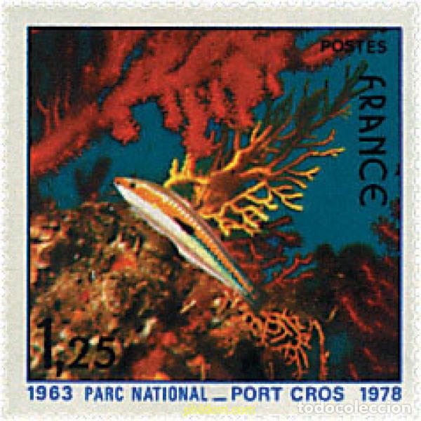 Sellos: 88285 MNH FRANCIA 1978 PARQUE NACIONAL DE PORT-CROS
