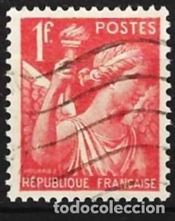 Sellos: Francia 1940 - Mi 395 - YT 433 - Tipo Iris
