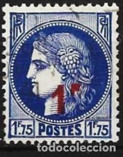 Sellos: Francia 1940 - Mi 488 - YT 486 - Ceres