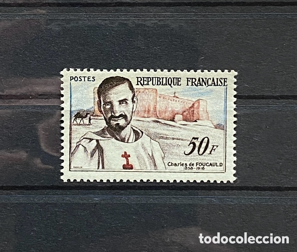 Sellos: Sellos, nuevo, de Francia 1958. Yvert 1191 Personajes