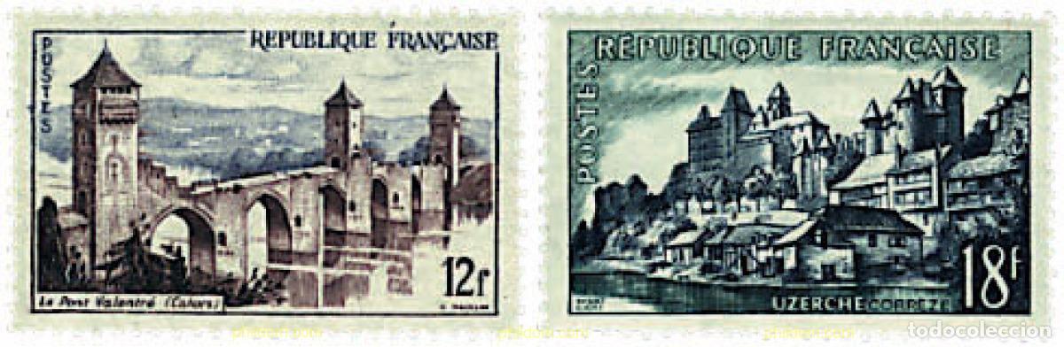 Sellos: 352697 HINGED FRANCIA 1955 PAISAJES