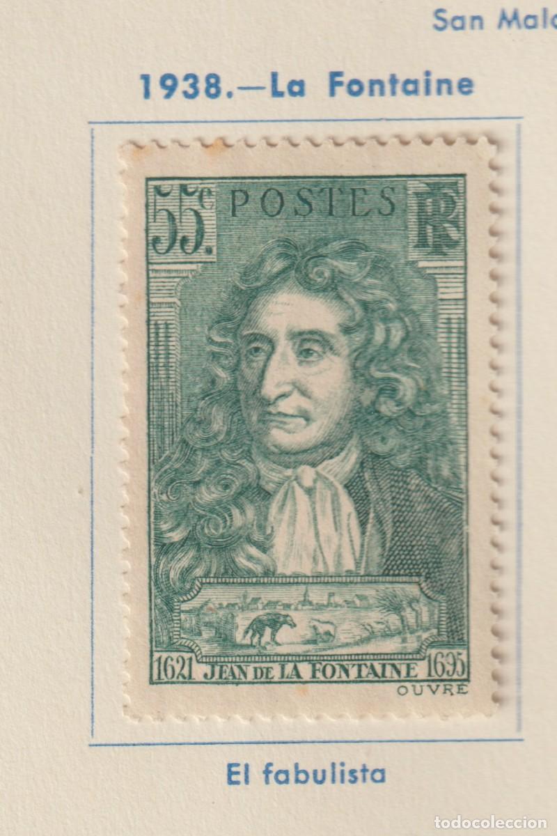 Sellos: France 1938 - Yvert 397 mh* con se&ntilde;al de charnela