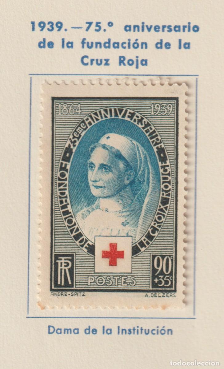 Sellos: France 1939 - Yvert 422 mh* con se&ntilde;al de charnela