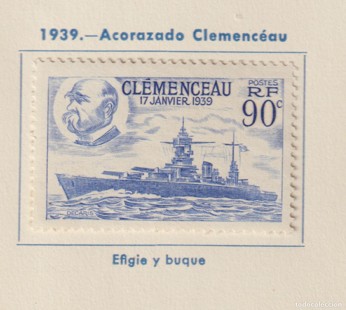 Sellos: France 1939 - Yvert 425 mh* con se&ntilde;al de charnela