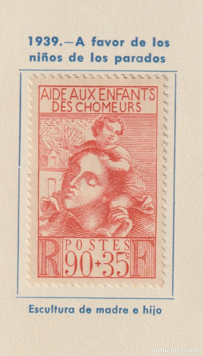 Sellos: France 1939 - Yvert 428 mh* con se&ntilde;al de charnela