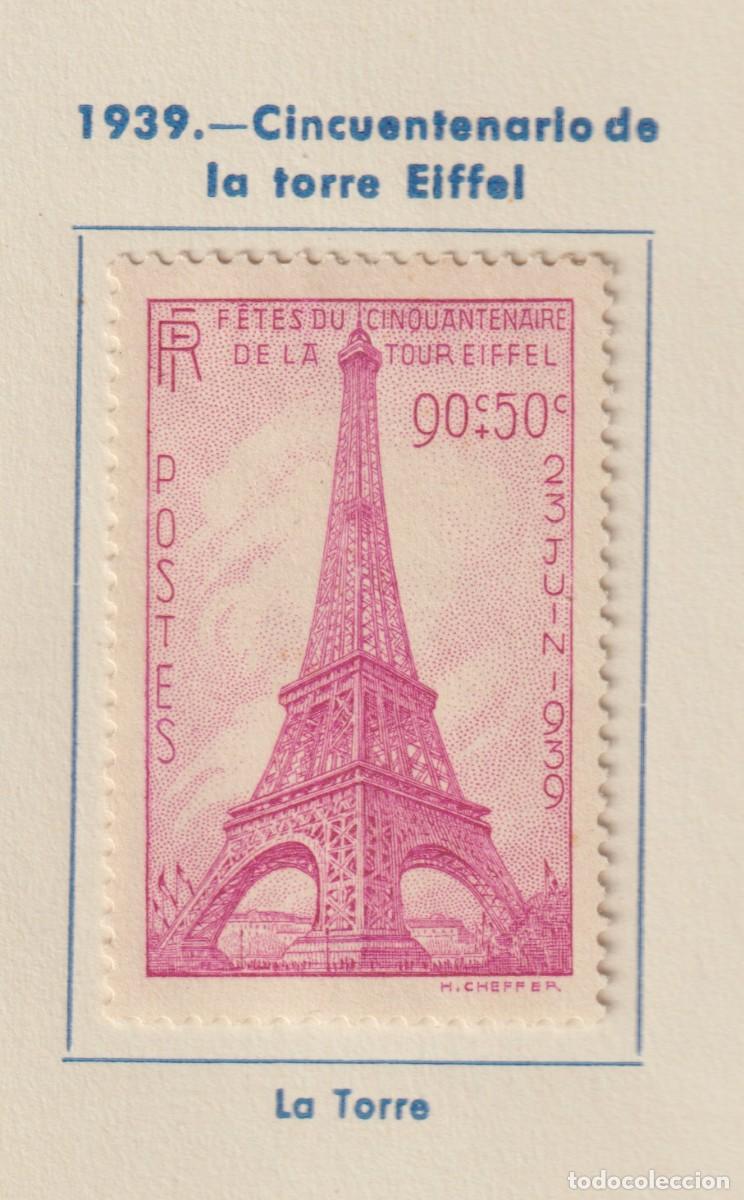 Sellos: France 1939 - Yvert 429 mh* con se&ntilde;al de charnela