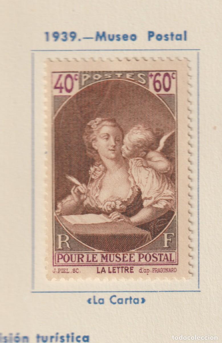 Sellos: France 1939 - Yvert 446 mh* con se&ntilde;al de charnela
