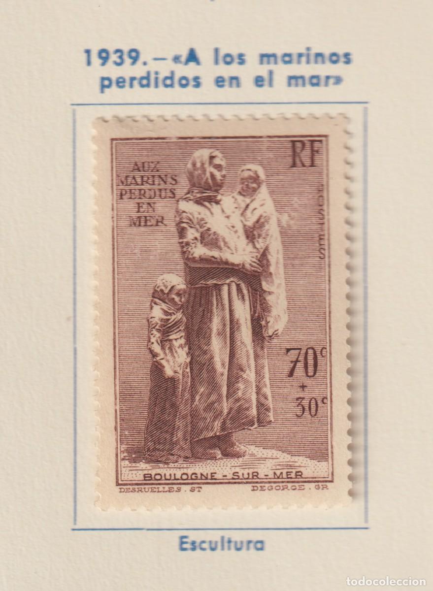 Timbres: France 1939 - Yvert 447 mh* con se&ntilde;al de charnela