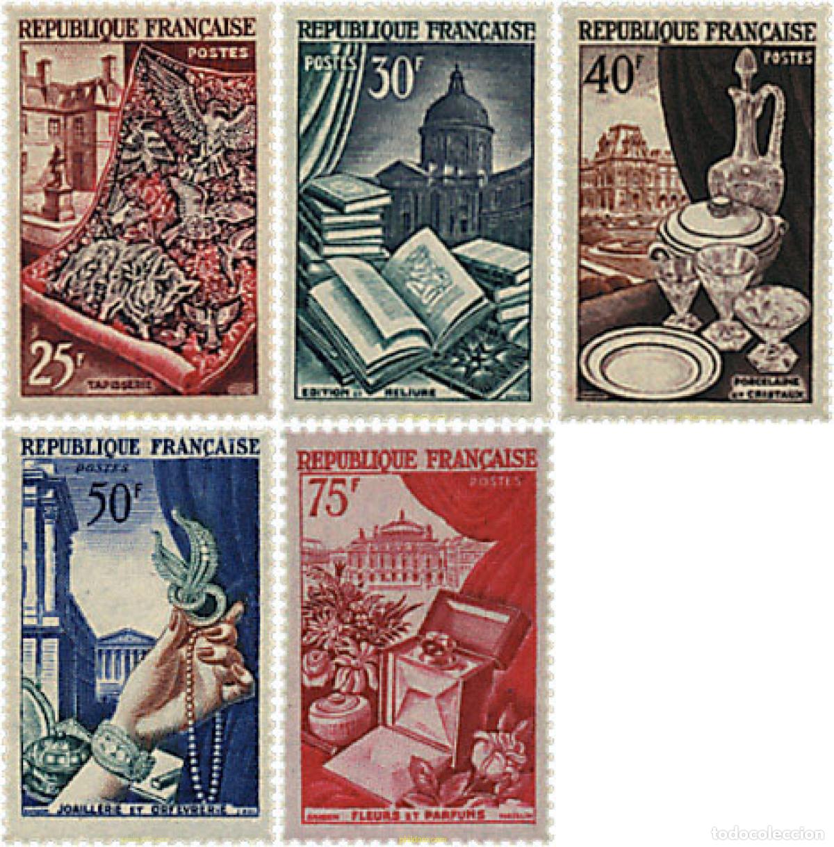 Sellos: 89279 MNH FRANCIA 1954 EXPOINDUSTRIA