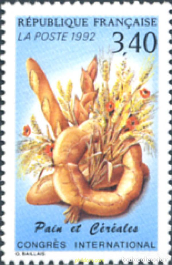 Sellos: 89315 MNH FRANCIA 1992 CONGRESO INTERNACIONAL DE LOS CEREALES Y DEL PAN