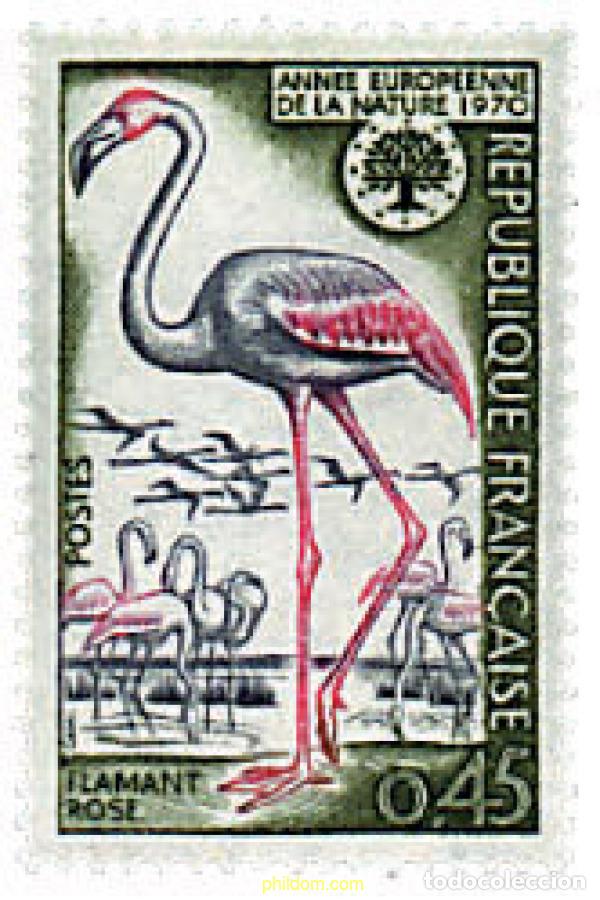 Sellos: 88238 MNH FRANCIA 1970 A&Ntilde;O EUROPEO PARA LA PROTECCION DE LA NATURALEZA
