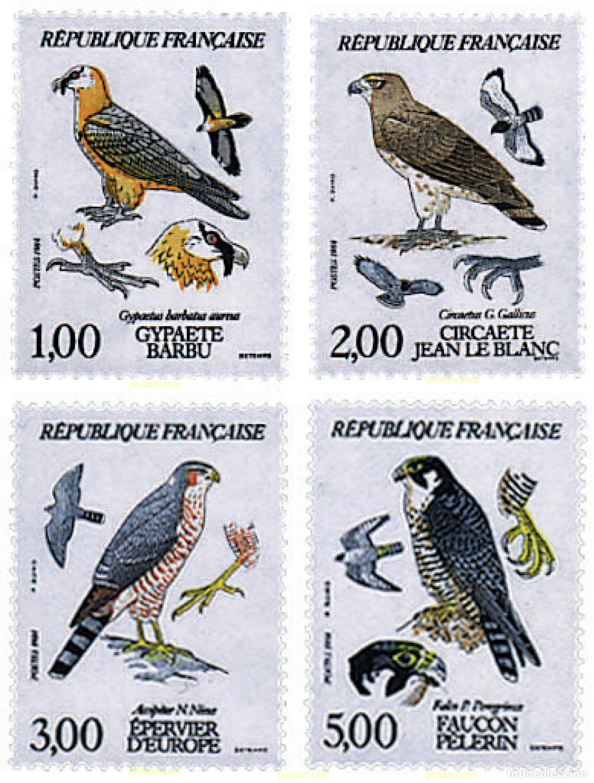 Sellos: 88297 MNH FRANCIA 1984 AVES