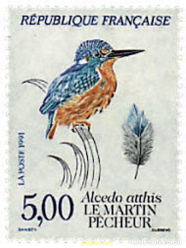 Sellos: 597800 MNH FRANCIA 1991 ESPECIES PROTEGIDAS