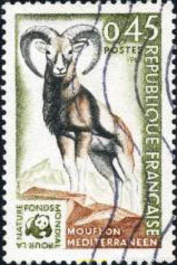 Sellos: 198731 USED FRANCIA 1969 MUFLON EUROPEO
